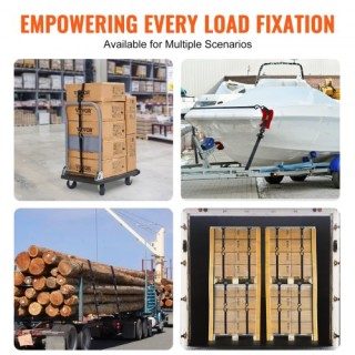 VEVOR Σετ 4 Ιμάντες Δεσίματος με Καστάνια, Αντοχή 2200 lb, 1 x 15,... VEVOR Σετ 4 Ιμάντες Δεσίματος με Καστάνια, Αντοχή 2200 lb, 1 x 15,...