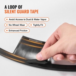 VEVOR Κάλυμμα Ζάντας 20 για Model Y με Ταινία Προστασίας & Οπή Βαλβ...