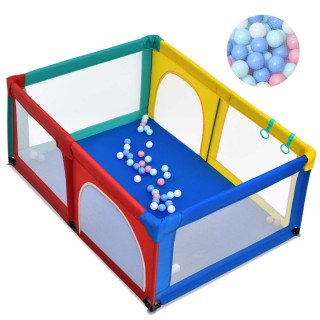 Costway Παιδικό Πάρκο Ασφαλείας με Πολύχρωμες Μπάλες και Αντιολισθ... Costway Παιδικό Πάρκο Ασφαλείας με Πολύχρωμες Μπάλες και Αντιολισθ...