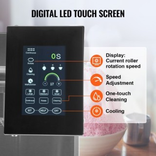 VEVOR Εμπορική Μηχανή Πάγου 507LBS/24H Ανοξείδωτη για Παγωτό FLXN... VEVOR Εμπορική Μηχανή Πάγου 507LBS/24H Ανοξείδωτη για Παγωτό FLXN...