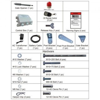 VEVOR Αυτόματος Ανοιγόμενος Πόρτας 380 kg με Τηλεχειριστήριο 5,5 m ... VEVOR Αυτόματος Ανοιγόμενος Πόρτας 380 kg με Τηλεχειριστήριο 5,5 m ...