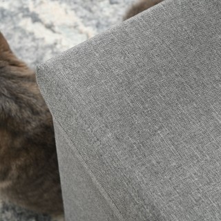 PawHut Πτυσσόμενο Σπιτάκι Γάτας σε Σχήμα Κύβου με Μαξιλάρι και Ξύστ...