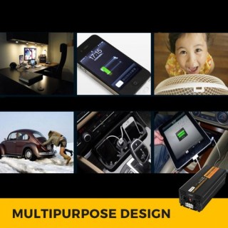 VEVOR 5000W 24V 230V Καθαρός Ημιτονοειδής Μετατροπέας Ρεύματος 1000... VEVOR 5000W 24V 230V Καθαρός Ημιτονοειδής Μετατροπέας Ρεύματος 1000...