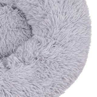 Galileo Κουβούκλιο shaggy στρογγυλό 50 cm με επένδυση και αντιολισθ...