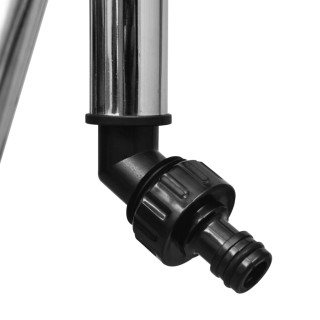 vidaXL Εκτοξευτήρας Ποτίσματος Κήπου Κρουστικός Ψευδάργυρου με Τρίπ...