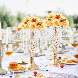 VEVOR 20 τεμ. 43cm Κρυστάλλινη Βάση Λουλουδιών για Γάμο/Διακόσμηση... VEVOR 20 τεμ. 43cm Κρυστάλλινη Βάση Λουλουδιών για Γάμο/Διακόσμηση...