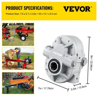 VEVOR Υδραυλική Αντλία 16.6GPM για Σχιστικό Ξύλων 2500PSI CLB16.6G... VEVOR Υδραυλική Αντλία 16.6GPM για Σχιστικό Ξύλων 2500PSI CLB16.6G...