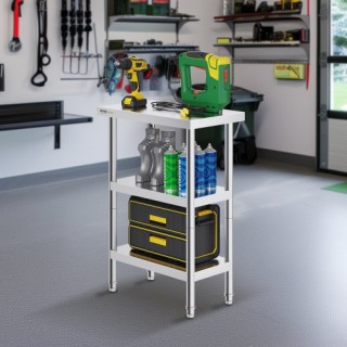 Επαγγελματικός Πάγκος Προετοιμασίας Τροφίμων VEVOR 14x24 από Ανοξεί... Επαγγελματικός Πάγκος Προετοιμασίας Τροφίμων VEVOR 14x24 από Ανοξεί...