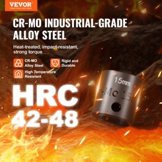 VEVOR Σετ Καρυδάκια 15τμχ 6-γωνο 3/8 10-24mm CJTTZJ1CRMO1HOFR5V0 VEVOR Σετ Καρυδάκια 15τμχ 6-γωνο 3/8 10-24mm CJTTZJ1CRMO1HOFR5V0