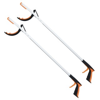 Costway Σετ 2τμχ Μακριά Λαβίδα 88 εκ. Αλουμινίου για Κήπο & Συλλογή... Costway Σετ 2τμχ Μακριά Λαβίδα 88 εκ. Αλουμινίου για Κήπο & Συλλογή...