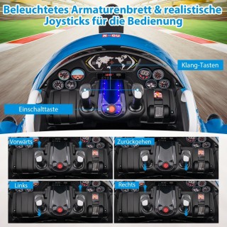 Costway Ηλεκτρικό Παιδικό Αεροπλάνο με Προπέλα και Τηλεχειριστήριο... Costway Ηλεκτρικό Παιδικό Αεροπλάνο με Προπέλα και Τηλεχειριστήριο...