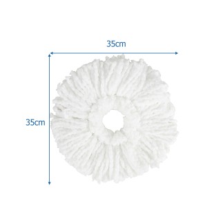 Costway Σετ 6 Ανταλλακτικά Σφουγγαρίστρας: Πανάκια Στεγνού Σκουπίσμ...