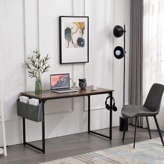 BAKAJI Γραφείο Τραπέζι Υπολογιστή Ξύλο Μέταλλο με Οργανωτή 120 x 6... BAKAJI Γραφείο Τραπέζι Υπολογιστή Ξύλο Μέταλλο με Οργανωτή 120 x 6...