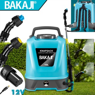 BAKAJI Νεφελοποιητής με Μπαταρία 10 Λίτρων Χωρίς Καλώδιο Ψεκαστήρα... BAKAJI Νεφελοποιητής με Μπαταρία 10 Λίτρων Χωρίς Καλώδιο Ψεκαστήρα...