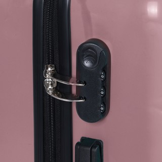 Galileo Μικρή Βαλίτσα με 4 Περιστρεφόμενες Ρόδες 360, Κλείσιμο με Δ...