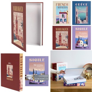 Home Deco Factory Κουτί-Βιβλίο Deco Ταξίδια, Κουτί Αποθήκευσης σε Σ... Home Deco Factory Κουτί-Βιβλίο Deco Ταξίδια, Κουτί Αποθήκευσης σε Σ...