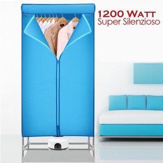 BAKAJI Ηλεκτρικό Στεγνωτήριο Ντουλάπα με Τηλεχειριστήριο, Χρονοδιακ...