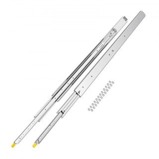 VEVOR Σετ Συρόμενων Οδηγών με Απαλή Κλείσιμο και Πλήρη Επέκταση ZXC...