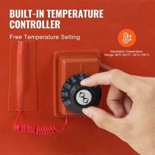 Ιμάντας Θέρμανσης Δοχείου 1200 W VEVOR TJRD55JL5YC1X22R4V2