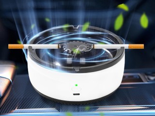 Σταχτοδοχείο / Τασάκι Αυτοκινήτου με Αυτοσβενόμενο Μηχανισμό 13,5 x...