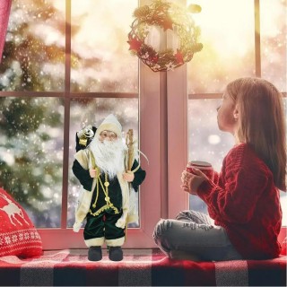 BAKAJI Πράσινο Αγαλματίδιο Άγιου Βασίλη 80 εκ. Ρούχα από Ύφασμα Χρ... BAKAJI Πράσινο Αγαλματίδιο Άγιου Βασίλη 80 εκ. Ρούχα από Ύφασμα Χρ...