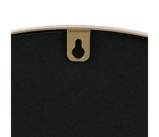 Ostaria Καθρέφτης Μεταλλικός Αψίδα 40,5 x 60 x 2 cm Χρυσός -37068