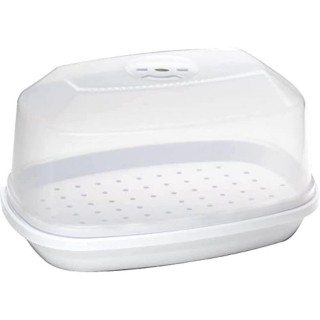 BAKAJI  Δοχείο για Μαγείρεμα Κρέατος στο Φούρνο Μικροκυμάτων με Καπ...