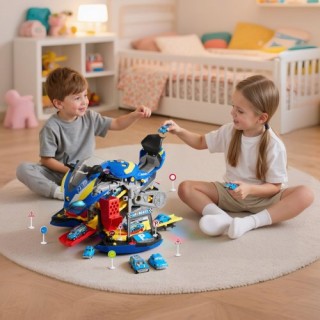 VEVOR Παιχνίδι Μηχανής Μοτοσικλέτας, 25 Κομμάτια, με Φώτα & Ήχους γ...