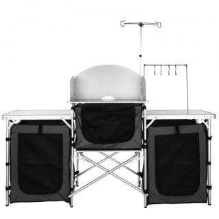 VEVOR Τραπέζι Κουζίνας Camping, Πτυσσόμενο Τραπέζι Μαγειρέματος με ... VEVOR Τραπέζι Κουζίνας Camping, Πτυσσόμενο Τραπέζι Μαγειρέματος με ...