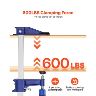 VEVOR Σετ 4 Τεμαχίων Σφιγκτήρες Ξυλουργικής 91,4 εκ. με Κλείδωμα απ... VEVOR Σετ 4 Τεμαχίων Σφιγκτήρες Ξυλουργικής 91,4 εκ. με Κλείδωμα απ...