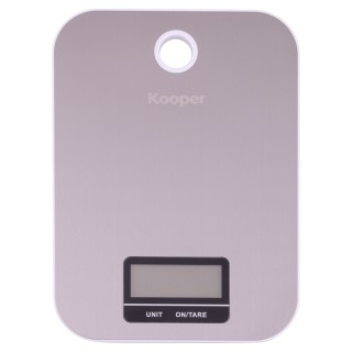 Galileo Ψηφιακή ζυγαριά κουζίνας 5 Kg από ανοξείδωτο ατσάλι 22x16x1...