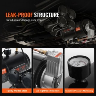 Σετ Κόρνας Τρένου VEVOR 4 Σαλπίγγων με Αεροσυμπιεστή 120 psi και Δο... Σετ Κόρνας Τρένου VEVOR 4 Σαλπίγγων με Αεροσυμπιεστή 120 psi και Δο...