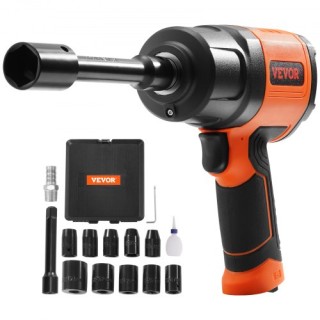 VEVOR Αερόκλειδο 1/2, 1400 ft-lbs, 4.6 lb, με Σετ Καρυδάκια & Θήκη ...