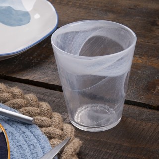 Villa DEste Σετ 6τμχ Ποτήρι νερού κωνικό 250 ml από γυαλί με επιφά... Villa DEste Σετ 6τμχ Ποτήρι νερού κωνικό 250 ml από γυαλί με επιφά...