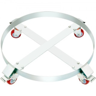 VEVOR Σετ 2 Βαρέων Καθηκόντων Καρότσια για Βαρέλια 55 Γαλονιών, 100...