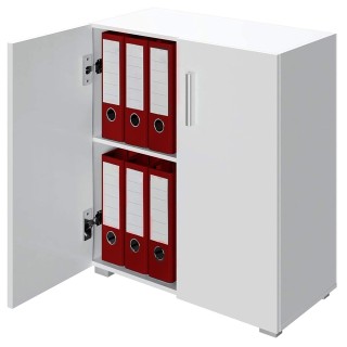 BAKAJI Κινητό ντουλάπι με διπλή πόρτα 2 ράφια ντουλάπι κουζίνας μπ... BAKAJI Κινητό ντουλάπι με διπλή πόρτα 2 ράφια ντουλάπι κουζίνας μπ...