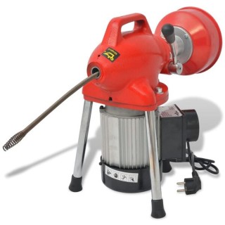 vidaXL Αποφρακτικό Μηχάνημα 250 W με Σπιράλ και Σετ Κεφαλών Διάτρησ...