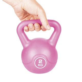 Galileo Kettlebell 2Kg για προπόνηση με αντιολισθητική λαβή FitLove...