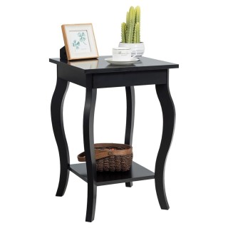 Costway βοηθητικό τραπέζι με ράφι με καμπύλα πόδια τραπεζάκι καφέ 4... Costway βοηθητικό τραπέζι με ράφι με καμπύλα πόδια τραπεζάκι καφέ 4...