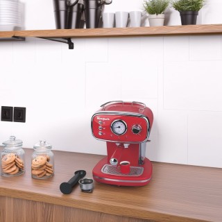 Kooper Αυτόματη μηχανή καφέ espresso με ακροφύσιο ατμού για cappucc... Kooper Αυτόματη μηχανή καφέ espresso με ακροφύσιο ατμού για cappucc...