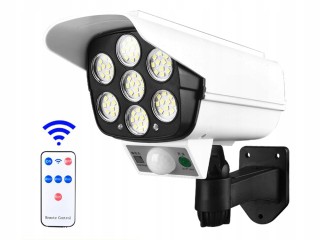 Verk Group Ψεύτικη Κάμερα Παρακολούθησης Τύπου Bullet Ηλιακή με LED...