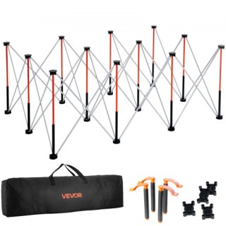 VEVOR Φορητή Πτυσσόμενη Εργαλειοθήκη 1865 x 1261 mm 2041 kg BXSGZTP...