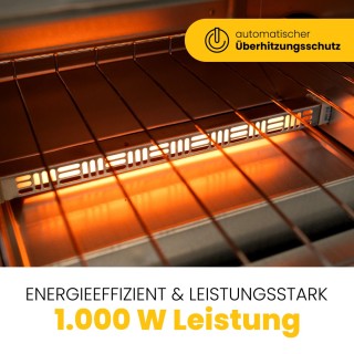 Ηλεκτρικό Φουρνάκι Πίτσας 12lt 1000W Μαύρο MPO3520 Clatronic