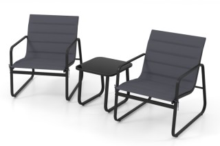 Costway Σετ Μπιστρό Τριών Τεμαχίων για Βεράντα: Εξωτερικές Καρέκλες...