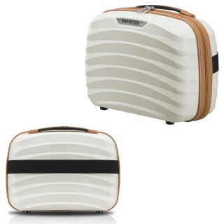 PROVITERA Σετ 4 Σκληρές Βαλίτσες Λευκό Πέρλα από Ανθεκτικό Πολυπροπ... PROVITERA Σετ 4 Σκληρές Βαλίτσες Λευκό Πέρλα από Ανθεκτικό Πολυπροπ...