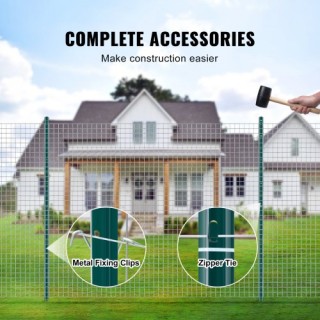 Σετ 10 Μεταλλικών Πασσάλων Φράχτη 5 Ποδιών VEVOR Πράσινο WLLZJSK5Y... Σετ 10 Μεταλλικών Πασσάλων Φράχτη 5 Ποδιών VEVOR Πράσινο WLLZJSK5Y...