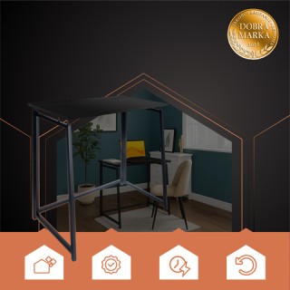 Ruhhy Πτυσσόμενο Γραφείο 80 x 74.5 x 40 cm για Εργασία και Μελέτη 2... Ruhhy Πτυσσόμενο Γραφείο 80 x 74.5 x 40 cm για Εργασία και Μελέτη 2...