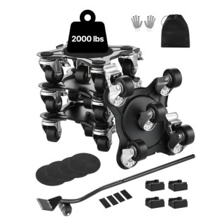 VEVOR Βαρέως Τύπου Έπιπλο Μεταφορέας με 5 Ρόδες, Ικανότητα 1200 Λίβ... VEVOR Βαρέως Τύπου Έπιπλο Μεταφορέας με 5 Ρόδες, Ικανότητα 1200 Λίβ...