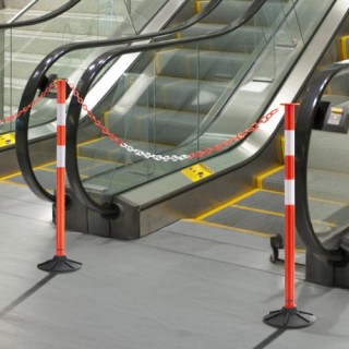 VEVOR Κολώνες Οριοθέτησης με Ανακλαστικές Λωρίδες GZDZJTJSZHS363XVH...