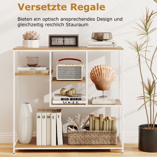 Costway Βιομηχανικό Βοηθητικό Τραπέζι με Αποθηκευτικό Χώρο και Ράφι...